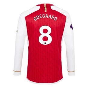 Maillot de foot Arsenal Martin Odegaard #8 Domicile 2023-24 Manche Longue